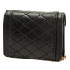 Saint Laurent Micro Quilted Lambskin Monogram Gaby Envelope Chain Crossbody Secondhand