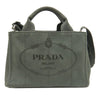 Prada Small Canvas Canapa Logo Tote Secondhand