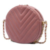 Chanel Chevron Lambskin Round As Earth Crossbody Secondhand
