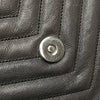 Secondhand Saint Laurent Medium Monogram Chevron Sheepskin College Satchel