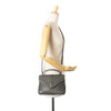 Secondhand Saint Laurent Medium Monogram Chevron Sheepskin College Satchel