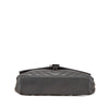 Secondhand Saint Laurent Medium Monogram Chevron Sheepskin College Satchel