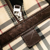 Burberry House Check Canvas Handbag Secondhand
