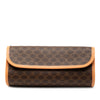 Celine Macadam Coated Canvas Clutch Secondhand