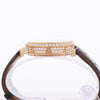 Pierre Kunz Pepretual Calendar PKA 003 QPR Leather x RG, Diamonds AT Silver-Face Watch Secondhand