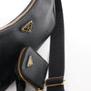 Secondhand Prada Re-Edition 2005 Leather Crossbody Bag in Black