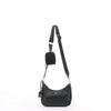 Secondhand Prada Re-Edition 2005 Leather Crossbody Bag in Black