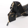 Secondhand Prada Re-Edition 2005 Leather Crossbody Bag in Black
