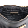 Secondhand Prada Re-Edition 2005 Leather Crossbody Bag in Black