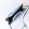 Prada Galleria Saffiano Lux Leather 2Way Handbag in Blue Secondhand