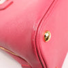 Prada Promenade Saffiano Lux Leather 2Way Handbag in Pink BL0837 Secondhand