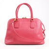 Prada Promenade Saffiano Lux Leather 2Way Handbag in Pink BL0837 Secondhand