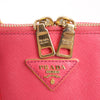 Prada Promenade Saffiano Lux Leather 2Way Handbag in Pink BL0837 Secondhand