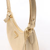 Prada Saffiano Lux Mini Re-Edition Shoulder Bag Platino 1BC204 Secondhand