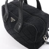 Prada Tessuto Impuntu Nylon x Leather 2Way Handbag in Black BL0722 Secondhand