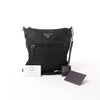 Secondhand Prada Tessuto Nylon Crossbody bag in Black BT0716