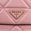 Secondhand Prada Spectrum Small Leather Chain Shoulder Bag in Pink