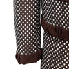 Secondhand Moschino Checkered Dress and Jacket Set - '10s