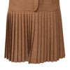 Secondhand Valentino Boutique Pleated Wool Dress - '90s