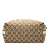 Gucci GG Canvas Web Match Ball Tote Secondhand