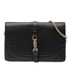 Gucci Pebbled Calfskin Piston Broadway Evening Bag Secondhand