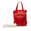 LOEWE Leather Anagram Shopper Tote Secondhand