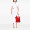 LOEWE Leather Anagram Shopper Tote Secondhand