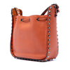 Valentino Grained Calfskin Rockstud Bucket Bag Secondhand