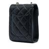 Chanel CC Quilted Lambskin Phone Holder with Chain Secondhand