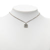 Chanel CC Brass and Strass Pendant Necklace Secondhand