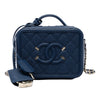 Chanel Small Caviar CC Filigree Vanity Case Secondhand