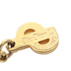 Dior Gold Plated Strass Heart Pendant Necklace Secondhand
