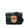 Prada Canvas Canapa Righe Striped Crossbody Secondhand