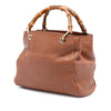 Gucci Small Calfskin Bamboo Shopper Satchel Secondhand