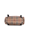 Burberry Haymarket Check Coated Canvas Satchel Secondhand