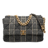 Chanel Maxi Quilted Wool 19 Flap Secondhand