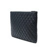Chanel Large Quilted Caviar O Case Clutch Secondhand