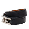Hermès Leather Drag Double Tour Wrap Bracelet T1 Secondhand