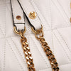 Versace Nappa Leather Virtus V Crossbody Secondhand