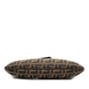 Fendi Zucca Canvas Double Flap Shoulder Bag Secondhand