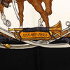 Hermès Marine Et Cavalerie Silk Scarf 90 Secondhand