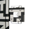 Fendi Marc Jacobs Nappa Vitello King Logo Print Baguette Satchel Secondhand