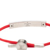 Louis Vuitton Nylon and Brass LV Space Bracelet Secondhand