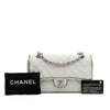 Chanel Medium Classic Printed Grosgrain Double Flap Secondhand