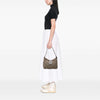 Fendi Zucchino Canvas Shoulder Bag Secondhand