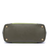 Prada Medium Bicolor Saffiano Lux Galleria Double Zip Satchel Secondhand