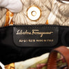 Ferragamo Quilted Nylon and Leather Jungle Safari Bucket Bag Secondhand