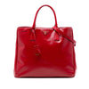 Prada Large Saffiano Vernice Galleria Satchel Secondhand