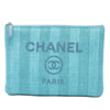 Chanel Medium Tweed Deauville O Case Clutch Secondhand