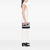 Chanel Medium Quilted Wool and Calfskin Gabrielle O Case Clutch Secondhand